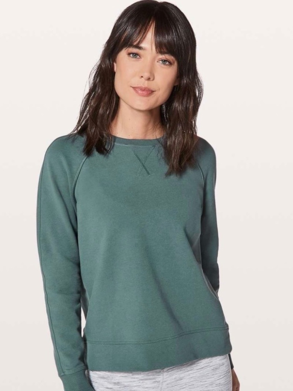 Lululemon Just Pleat it Women’s Crew Sweatshirt Pullover